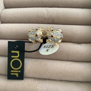 NWT NOIR FROG RING SIZE 8
